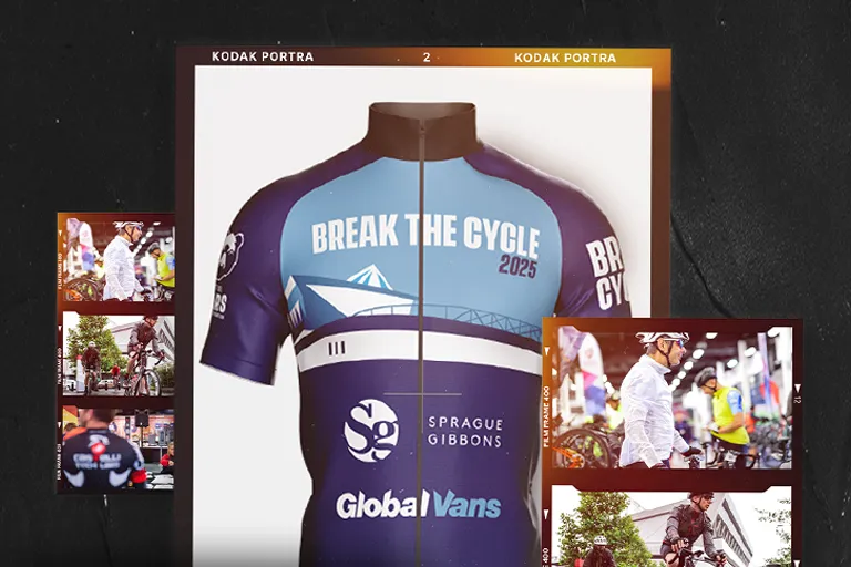 Official jersey for Break The Cycle 2025